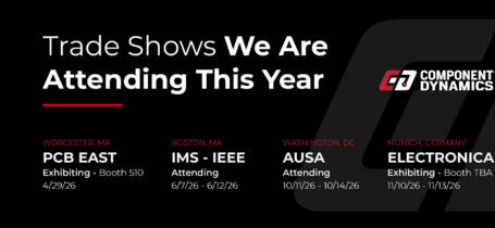 Find the Component Dynamics Team at 2026 Exhibitions